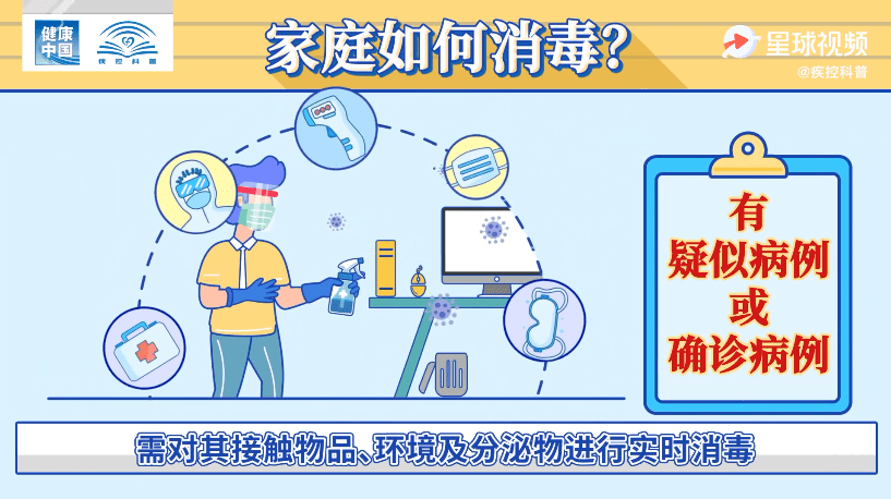 家庭科学消毒你学会了吗