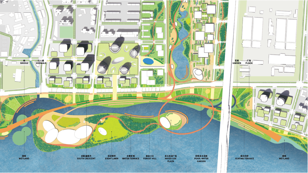 som, gensler, 扎哈事務所方案公佈_建築群