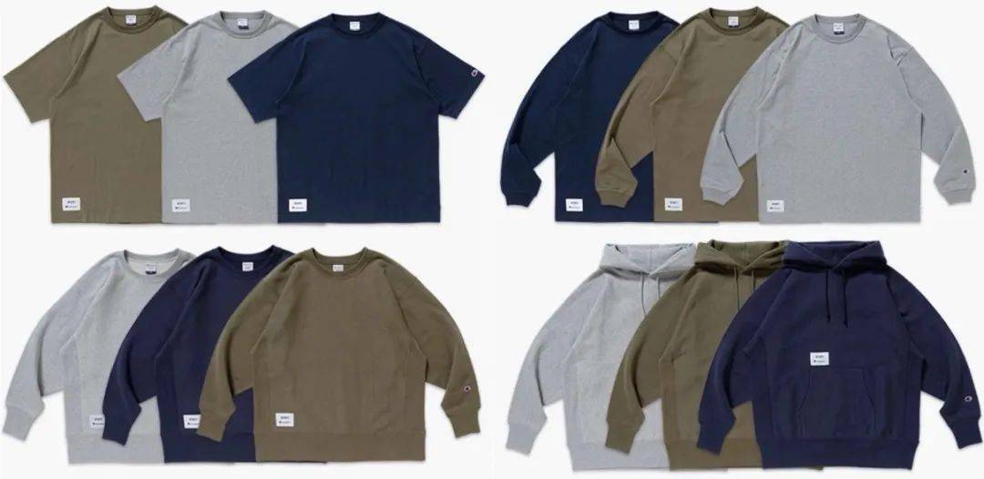 WTAPS x 冠军Champion联名曝光下周限量发售!联了个寂寞?_wtaps