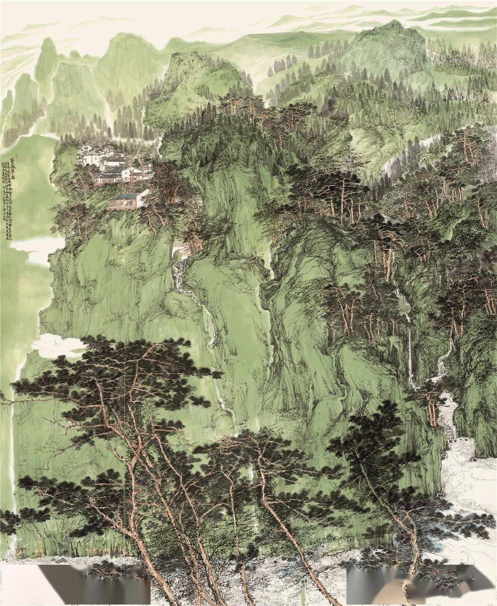 江涛 家山凝翠2019年霍标 爱吾庐 2019年李冬 风·和 2020年刘闻涛