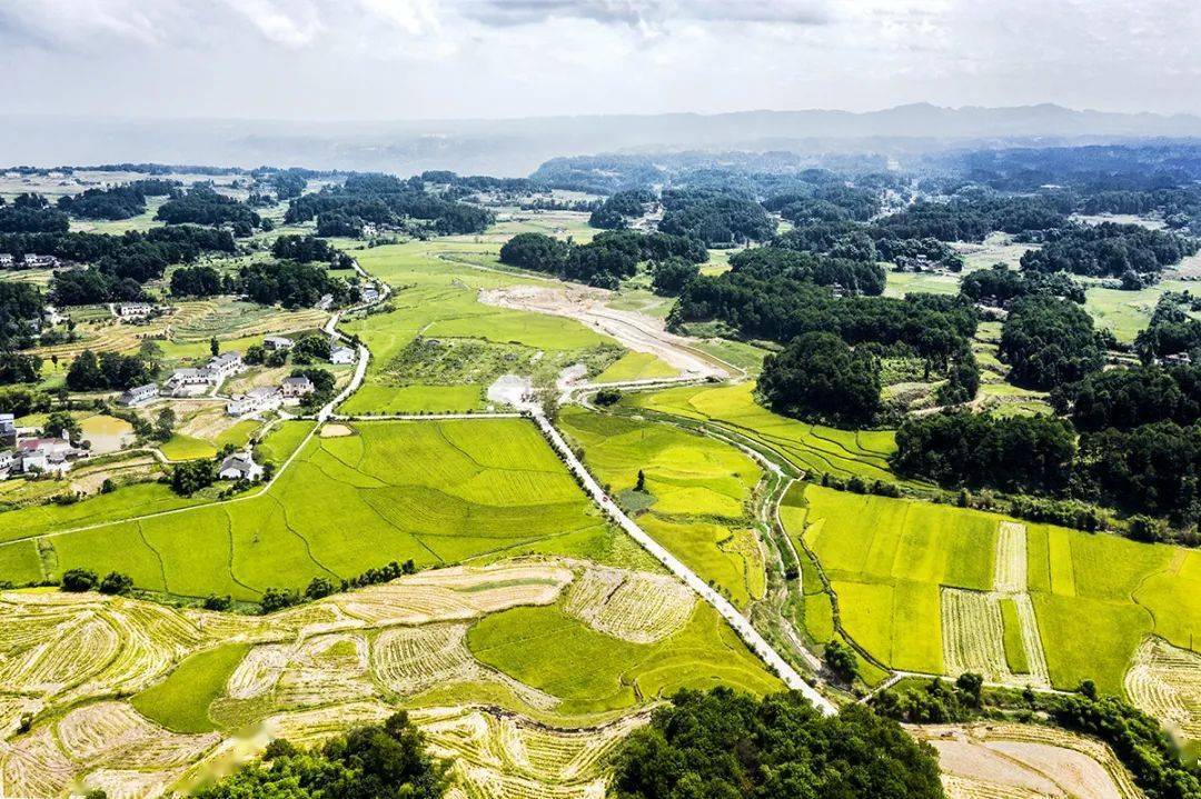 重庆涪陵焦石镇全景图片