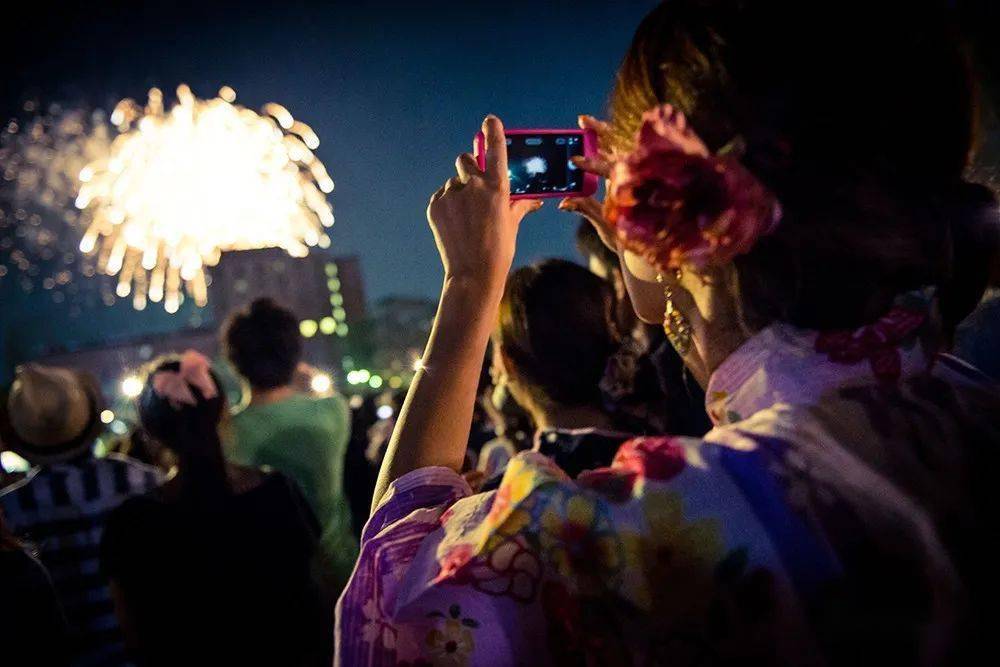 日本四季的传统文化节日 夏季 花火大会