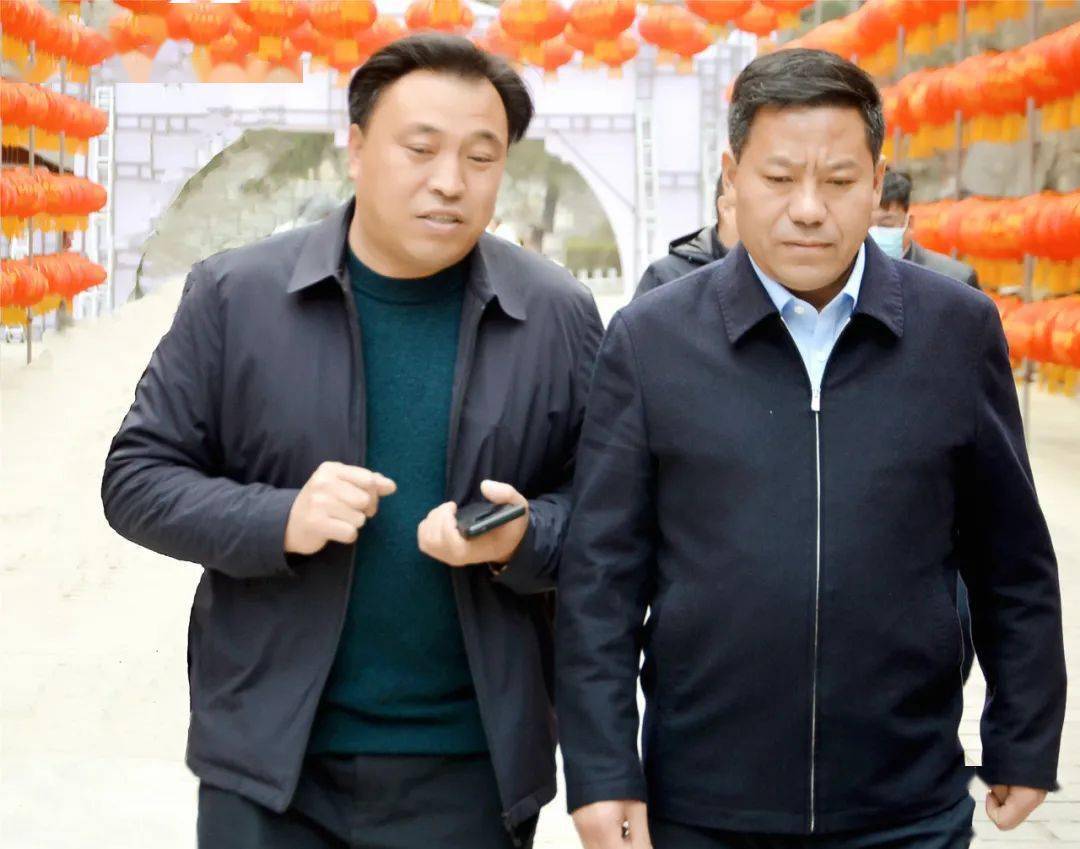 云梦山淇县县委书记杨建强到景区调研指导春节旅游安全运营工作