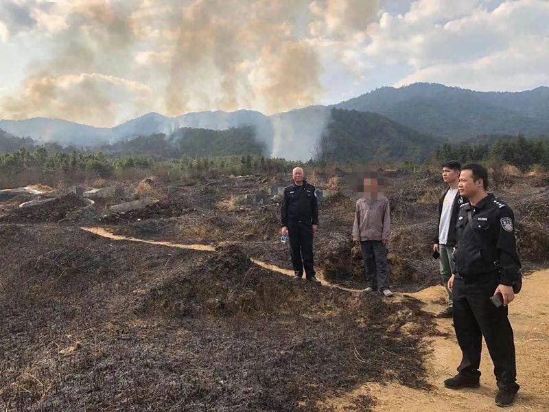 扫墓烧掉30亩林木刑事拘留
