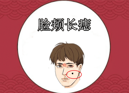 若是一个人的脸颊的位置处长有恶痣,则往往会被称之为"孤独"痣