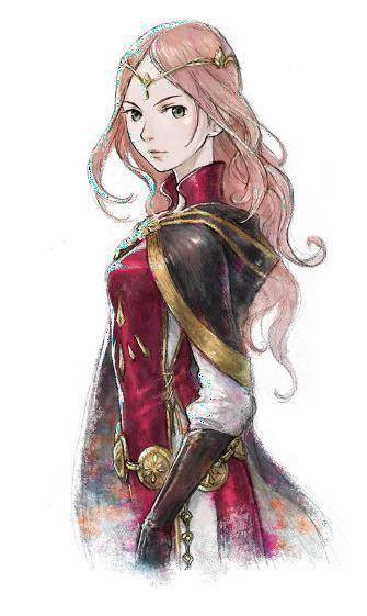 主角的未婚妻。继承「罗洁尔族」血统的公主，与公国总帅古斯塔德弗是同