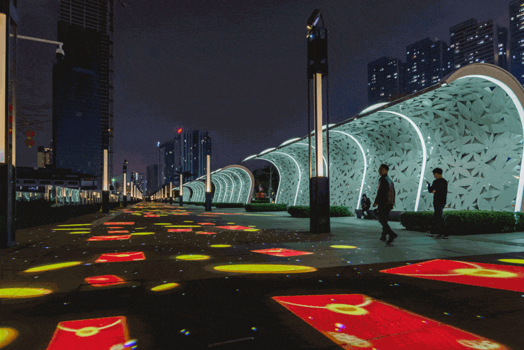 3d全息投影星光大道佛山这里千灯璀璨