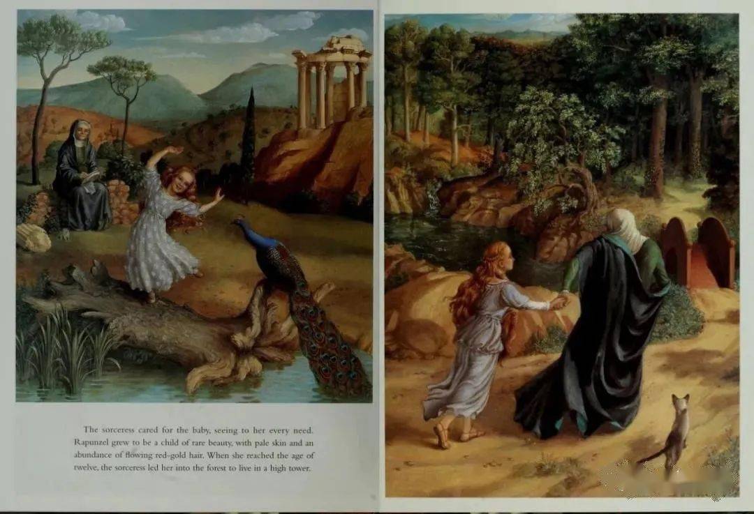 英文有声绘本rapunzel