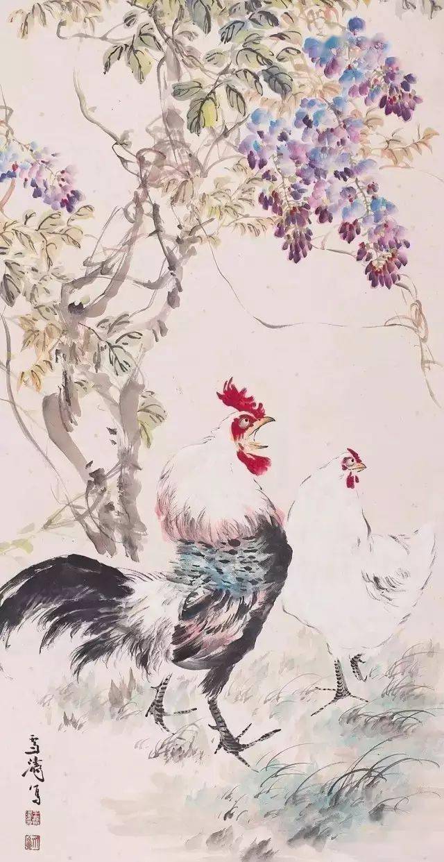 王雪涛《鸡》 藏家展厅收藏资讯|艺术家|书画家|书画名人|书法家