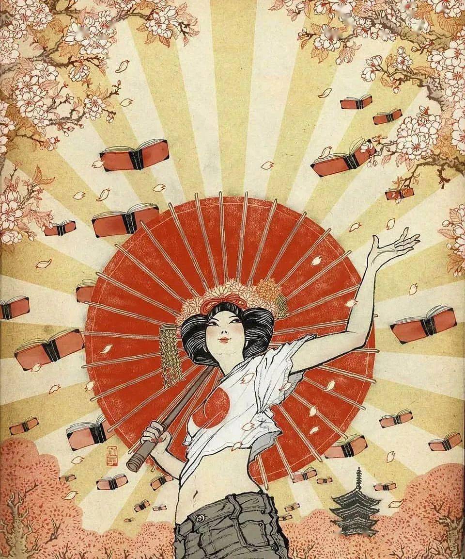 这狠人将日本浮世绘玩出了花曾一意孤行改行没想到竟成一代名家