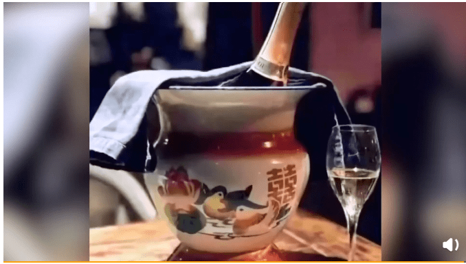 中国红双喜痰盂在加拿大卖到342元人民币称可放红酒水果