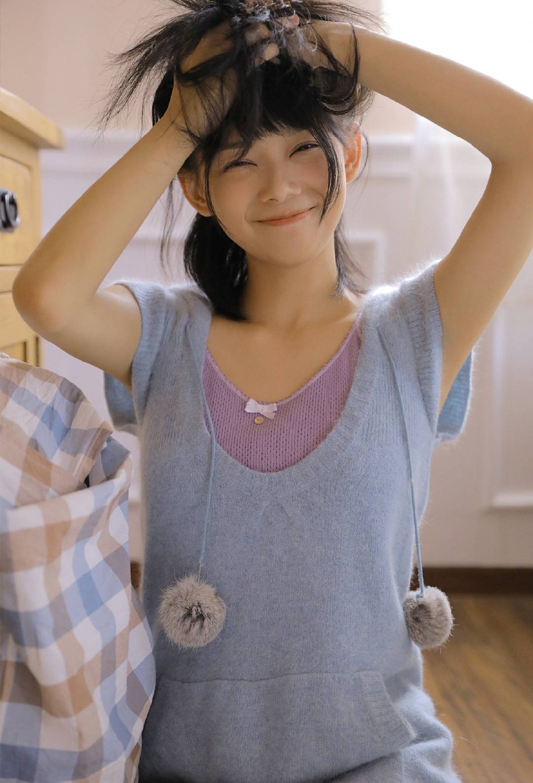 95后影视小花鲁照华清纯甜美我见犹怜谁看到都心动