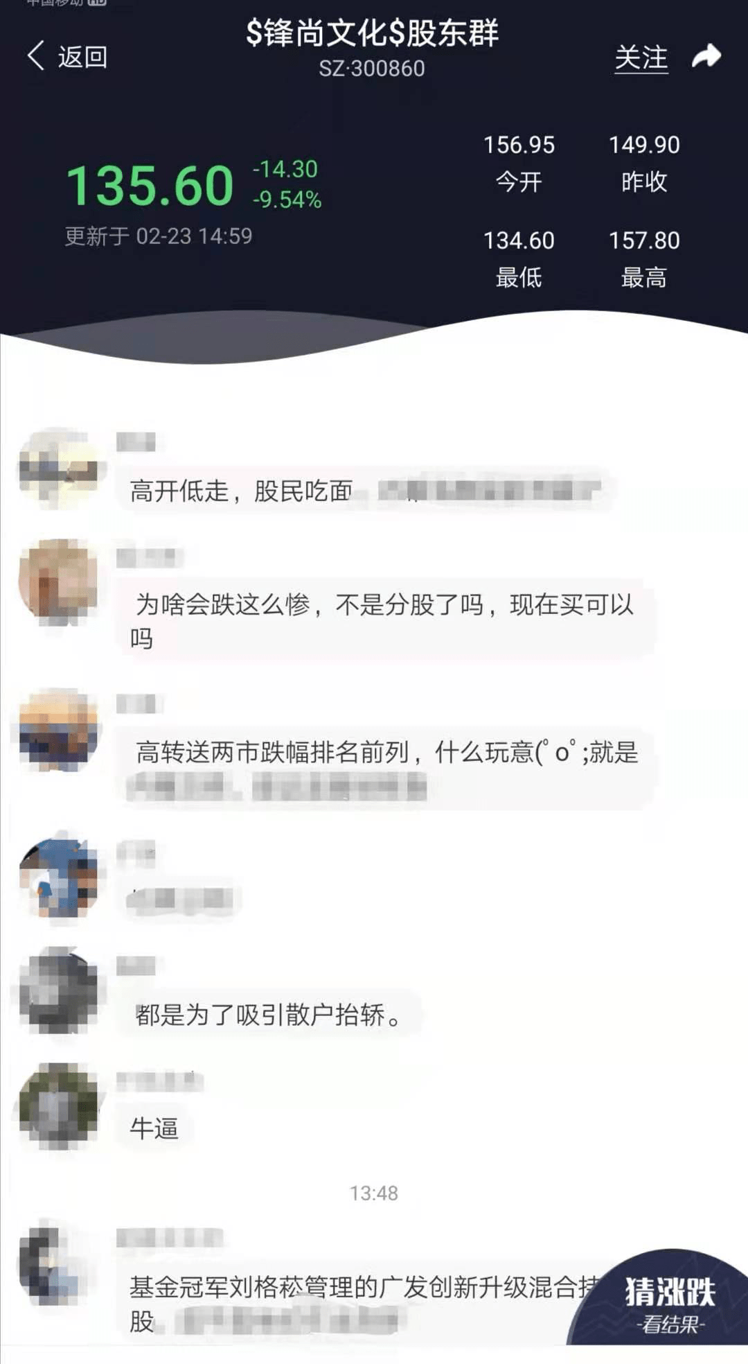 股民追高锋尚文化被套13% 高送转不香公募冠军身影浮现(图2)