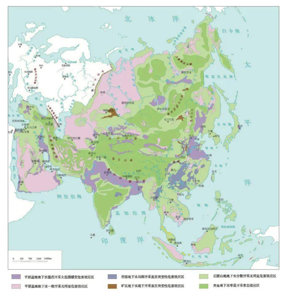 亚洲地下水与地质环境关系研究成果显著(n01)