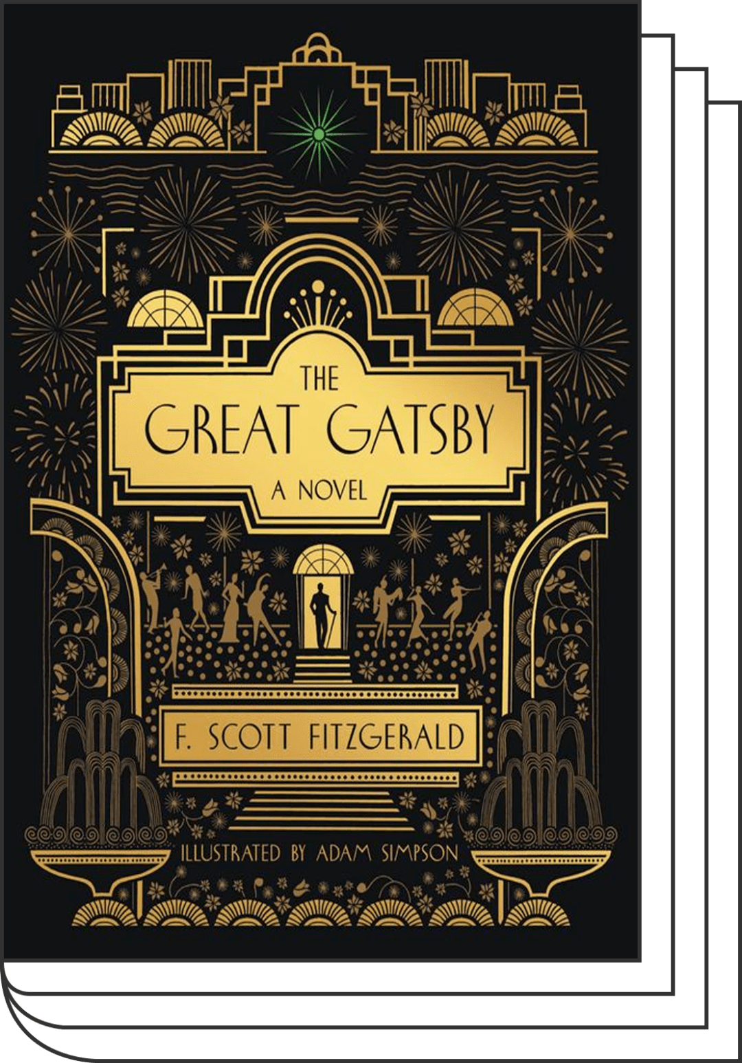 了不起的盖茨比的了不起的封面