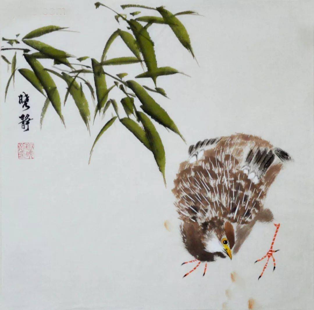 平安喜乐|国画中的鹌鹑(85幅)
