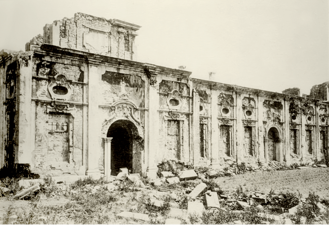 喜仁龙镜头下的圆明园旧影