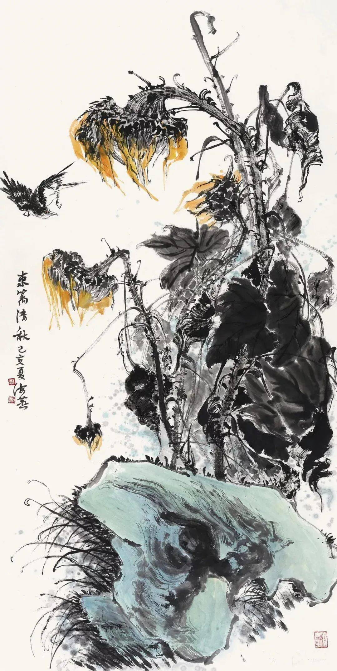 徐海燕写意花鸟雅韵常存高洁处