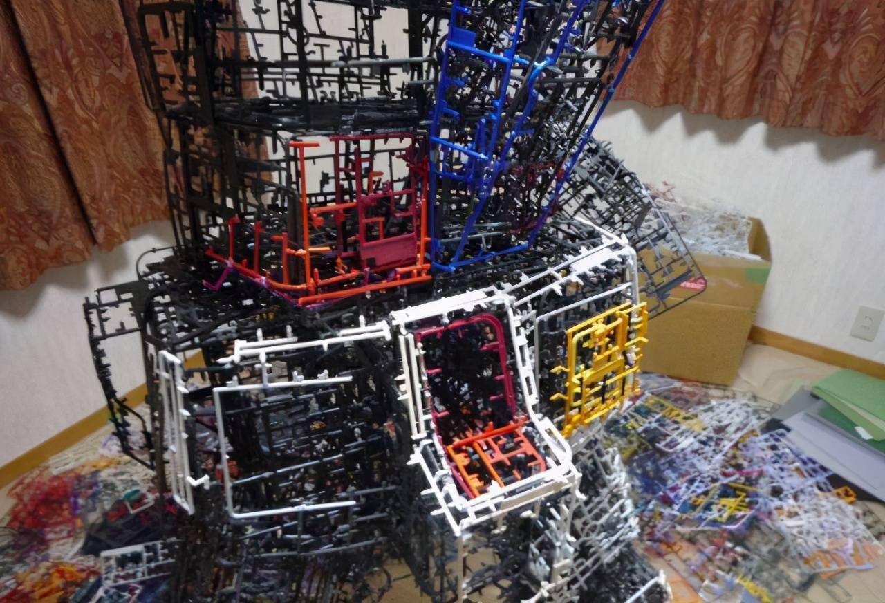 高达流道妙用1米多高的78高达模型