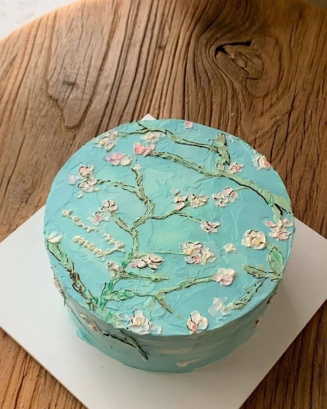 火爆外网的油画风甜品,复古又清新,网友:这谁能忍得住_蛋糕