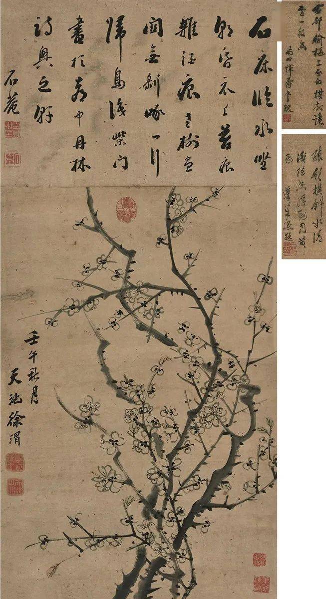 徐渭的25幅作品及题画诗,别有天地非人间