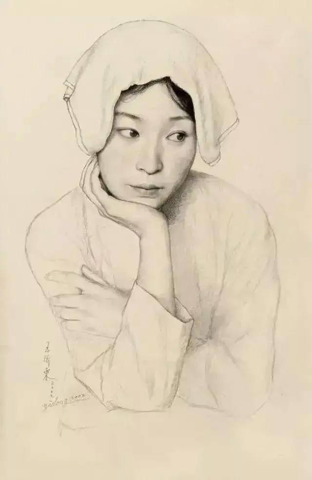 中国著名画家王沂东素描作品欣赏_搜狐网