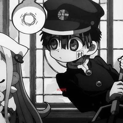 动漫头像敲喜爱的黑白漫画风动漫情头快来抱走