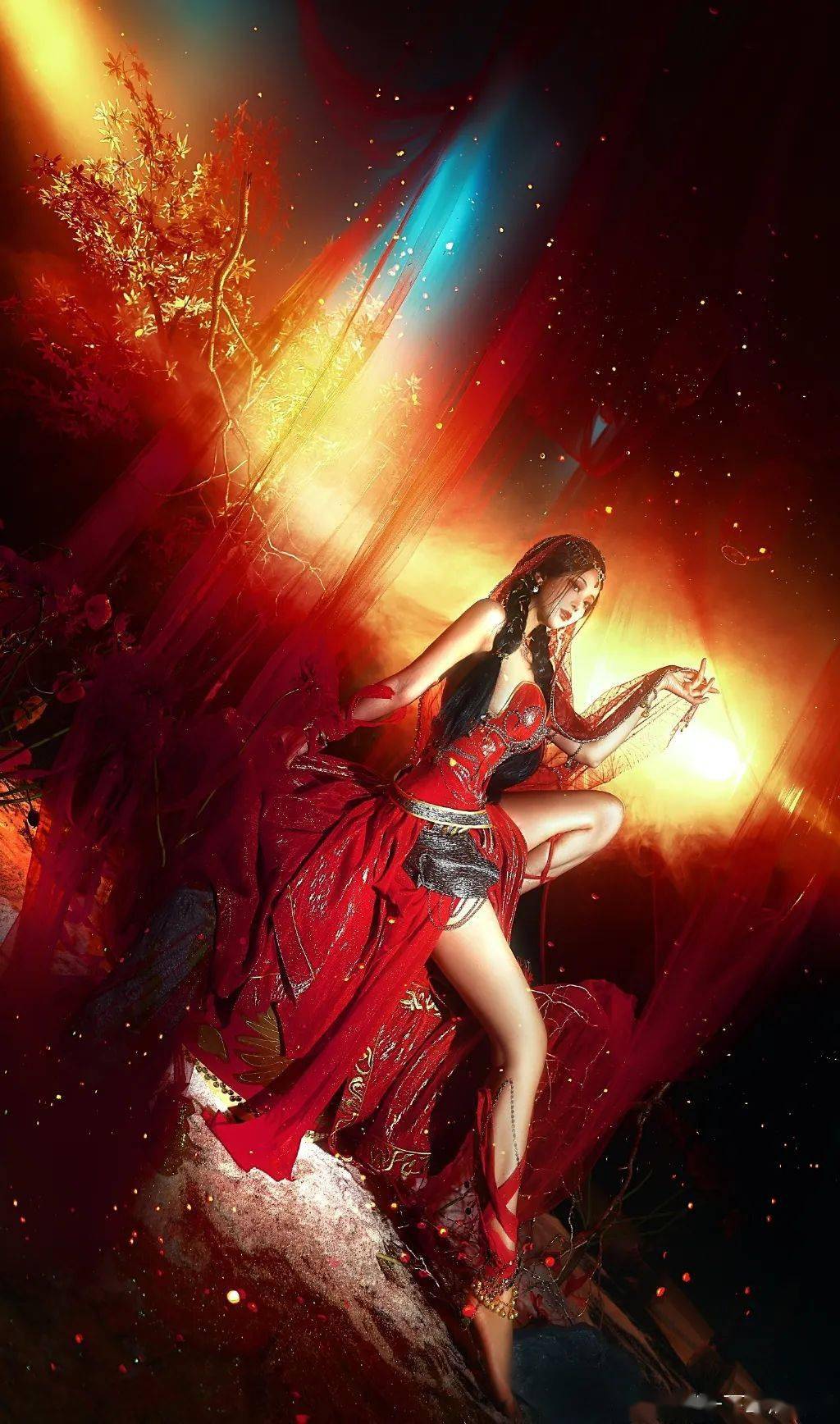 心脏漏了一拍窈窕婀娜的舒音cos我直呼好家伙