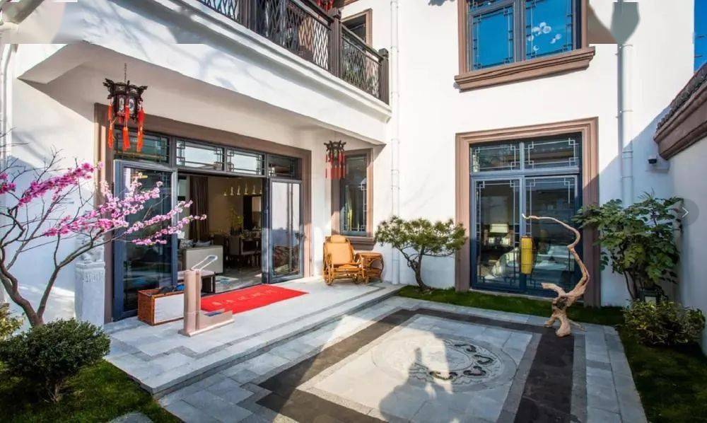 淮北中国印合院春已归堂前满庭芳