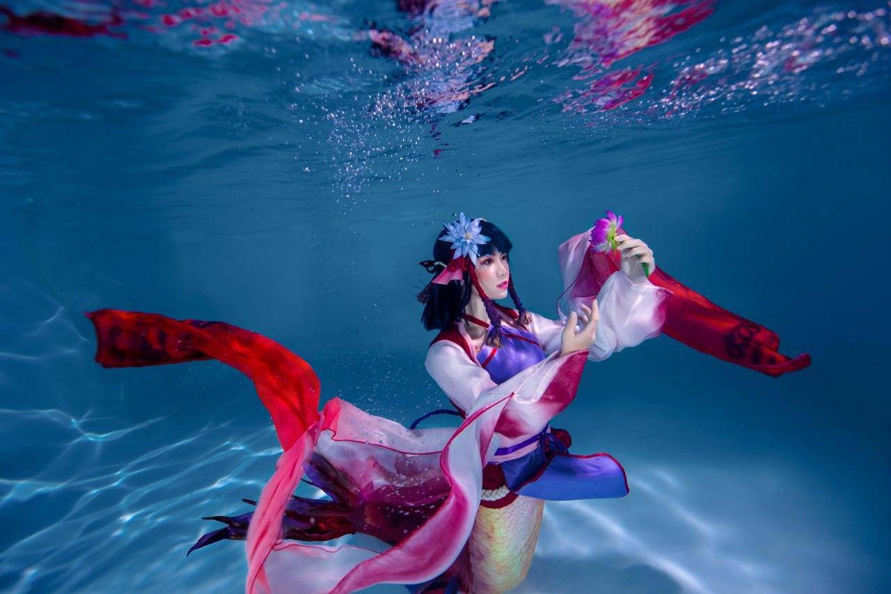 阴阳师手游——鲤鱼精觉醒cosplay