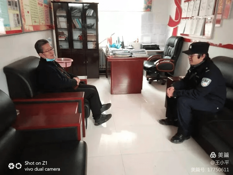 千阳县公安局为春季开学护校保平安