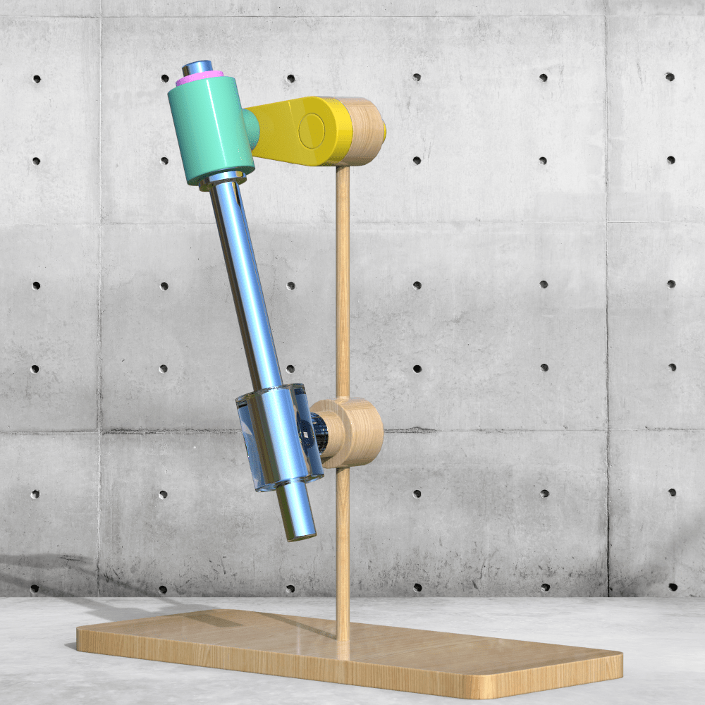 用solidworks制作一个四连杆杠杆机构