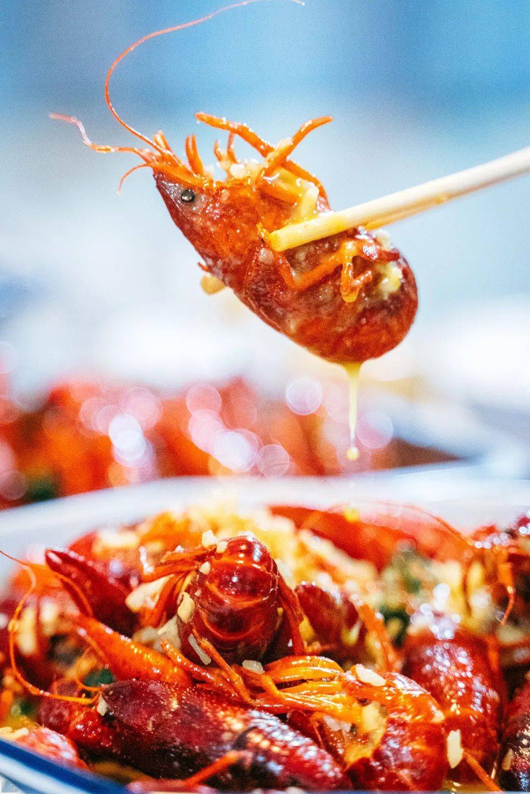 开了朱火火龙虾有黄够味红艳艳满桌的徐州老味儿馋死人