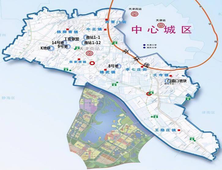 天津西青区大寺镇地图图片