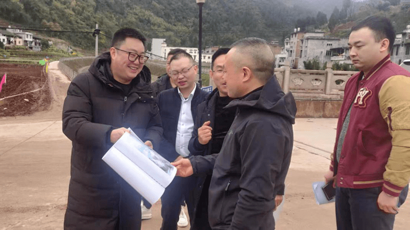 古蔺县委副书记曾焱率队调研高山冷水鱼建设项目