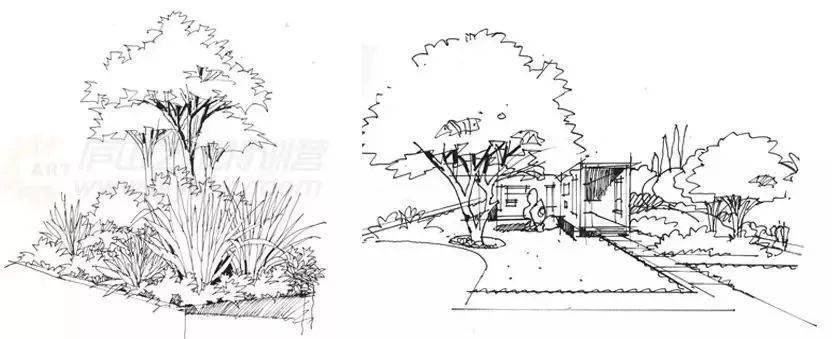 乾貨來襲景觀設計手繪草圖大全趕緊收藏