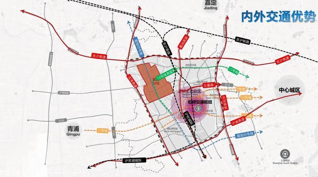 虹橋主城前灣地區規劃方案發布五分水景五分城韻