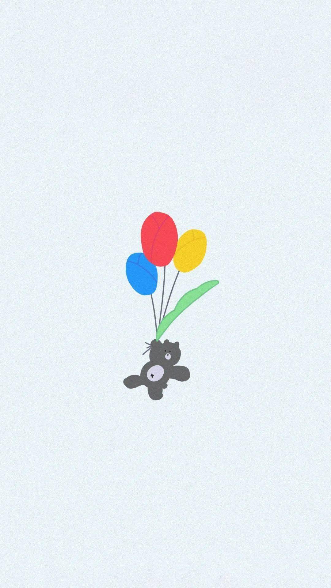 唯美插画的微信聊天壁纸