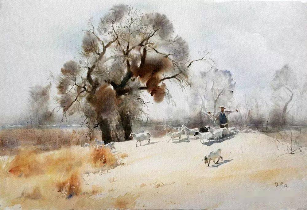 水彩大家关维兴