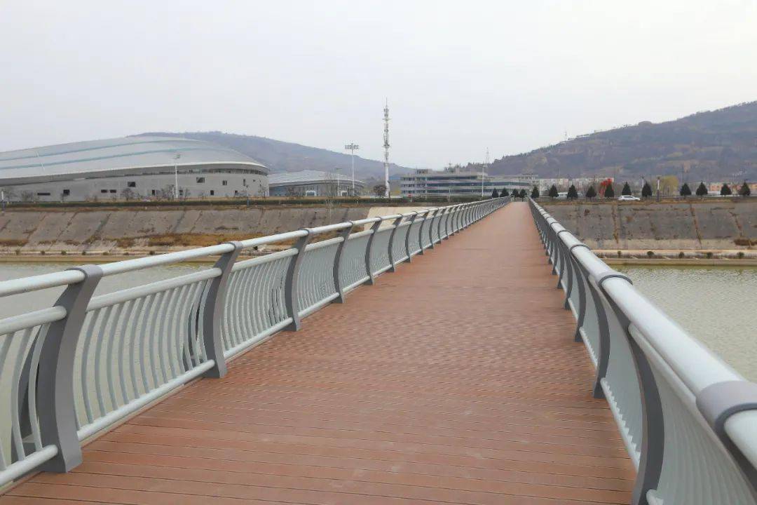 天水这座人行便桥开通啦