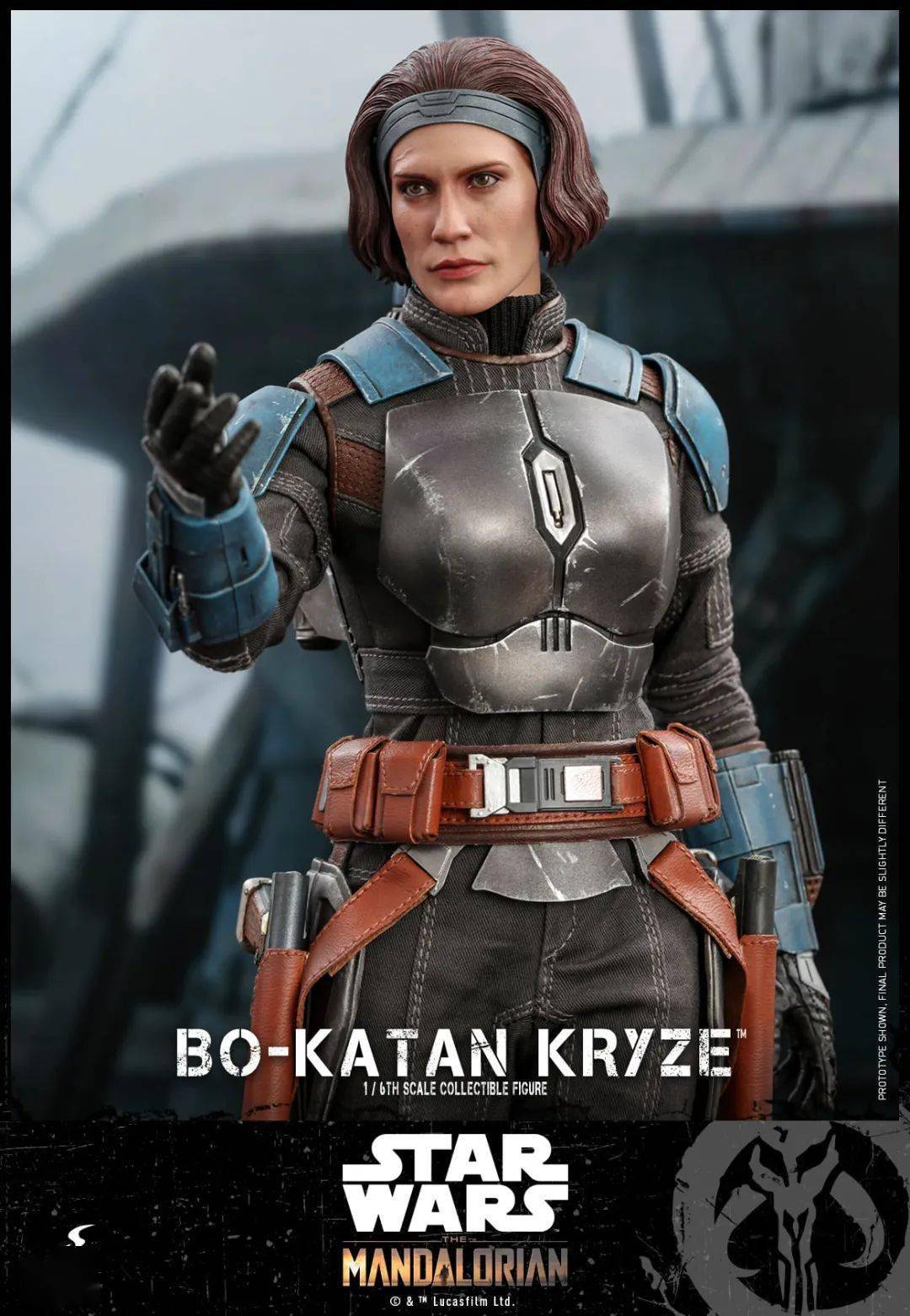 新品预定hottoysht16tms035曼达洛人第二季博卡坦克里兹