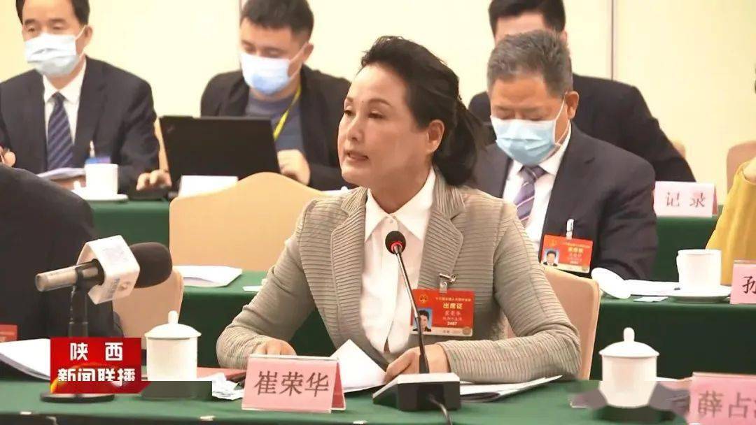 崔荣华代表围绕养老业发展准备了好几条建议.