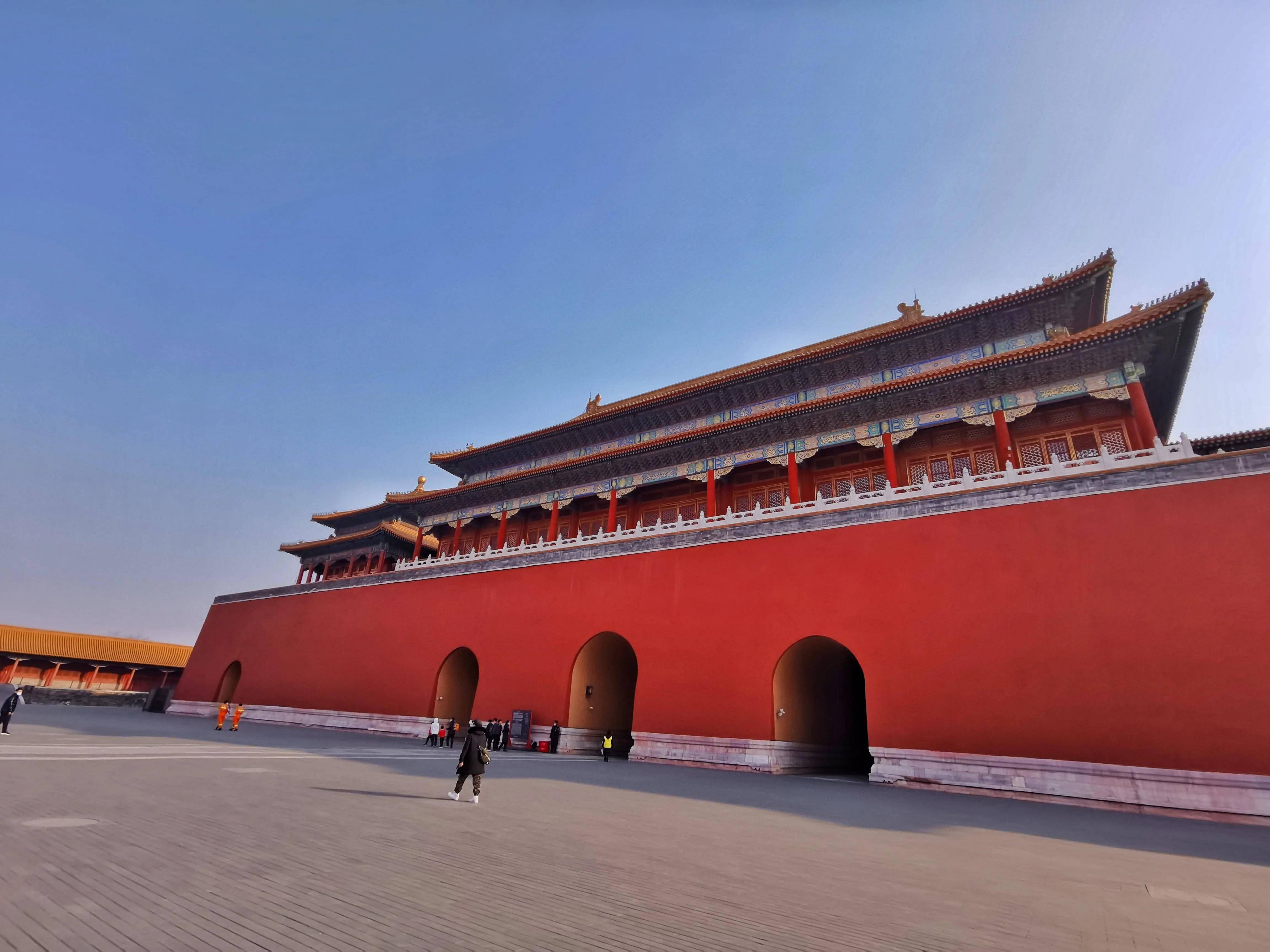 故宫建筑群规模宏大壮丽,建筑精美,布局统一_艺术
