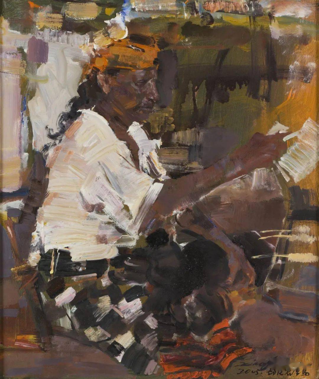 写生啦当代油画家人物写生作品合集
