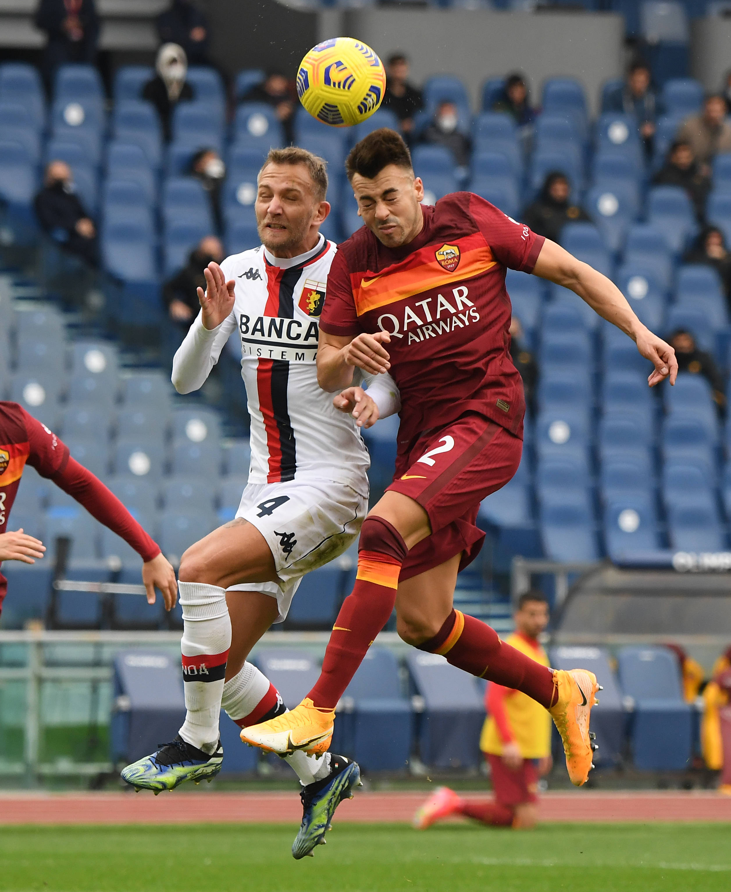 足球意甲罗马胜热那亚