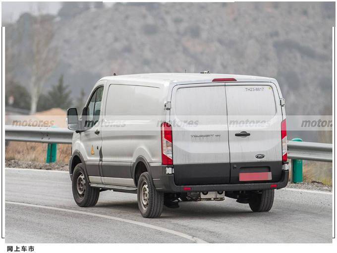 福特全顺纯电版谍照曝光基于大众meb平台打造