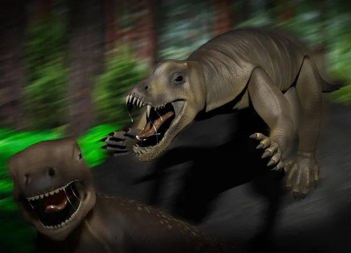 这种凶猛动物称霸地球的时候,恐龙还穿开裆裤呢_安蒂欧