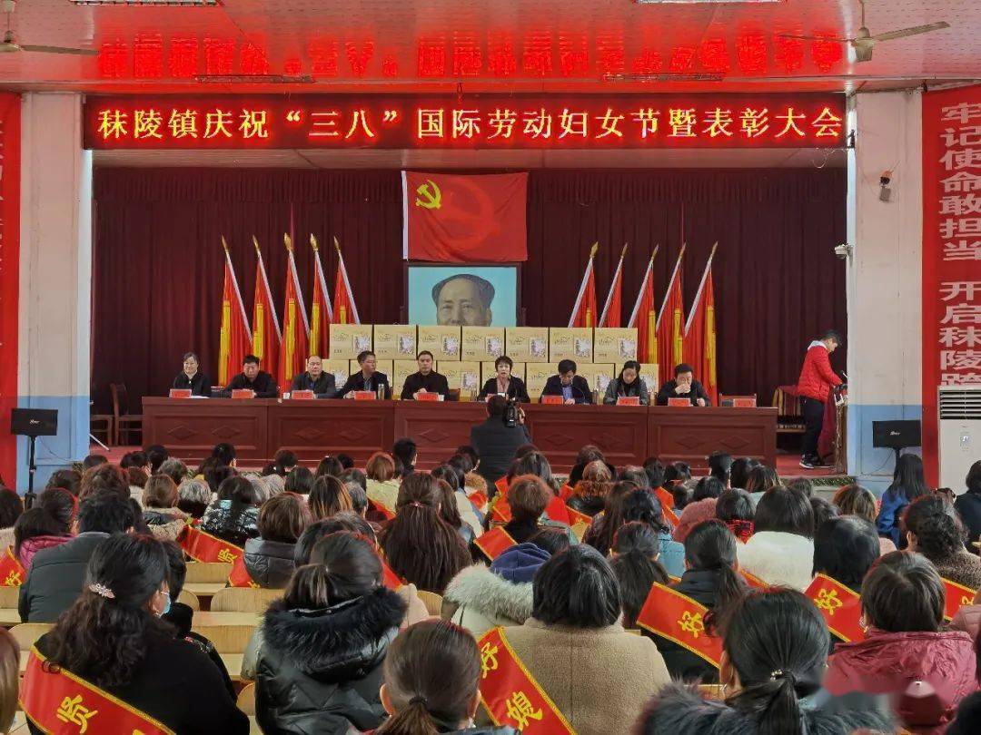 巾帼心向党奋斗新征程秣陵镇召开庆三八表彰会