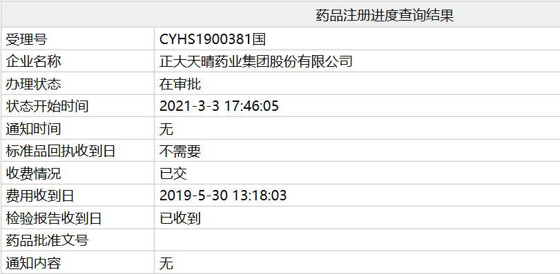 正大天晴仑伐替尼图片