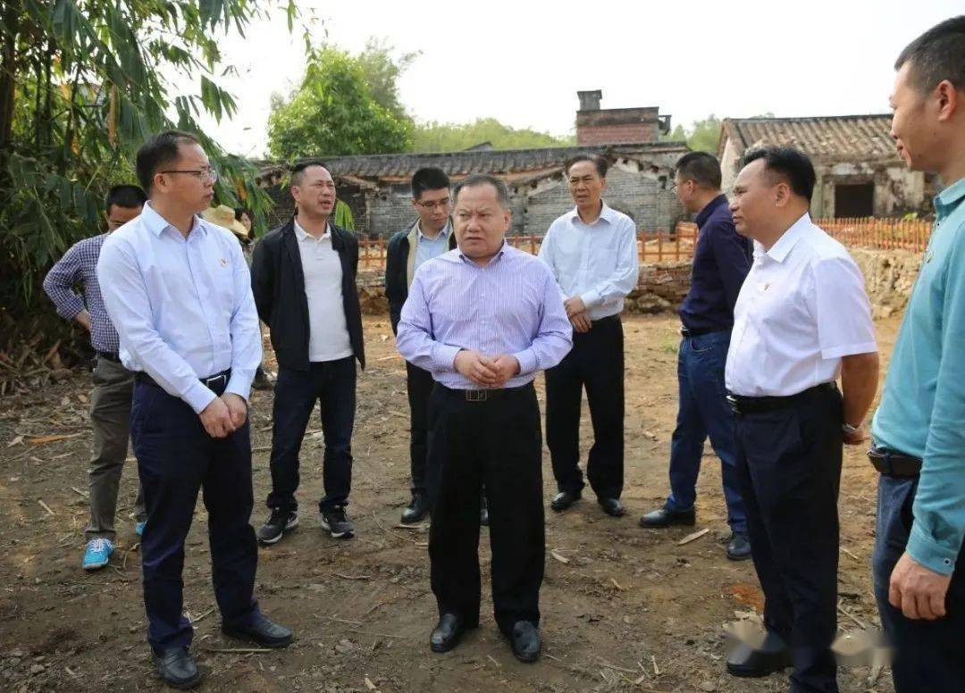 区领导梁小昌,胡志方,冯为朗,市委农办专职副主任洪礼志参加督导检查.